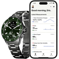 Withings ScanWatch Nova - Premium Health Smartwatch with ECG & SpO2 - Green | 78-HWA10-model 8-All-Int