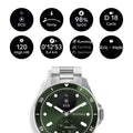 Withings ScanWatch Nova - Premium Health Smartwatch with ECG & SpO2 - Green | 78-HWA10-model 8-All-Int