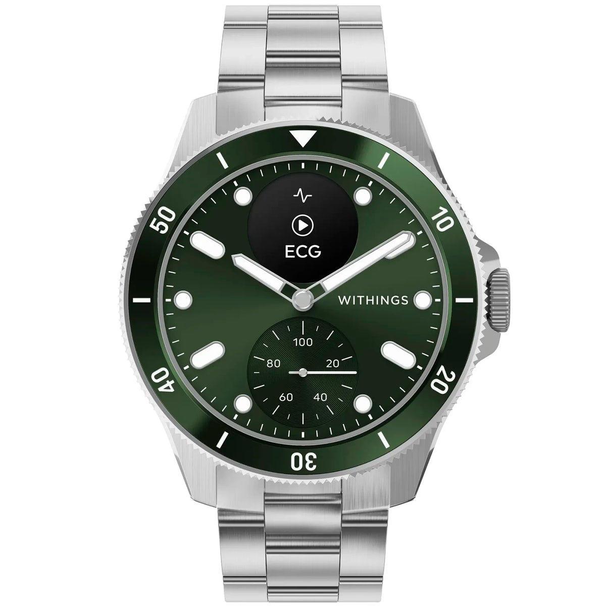 Withings ScanWatch Nova - Health Smartwatch with ECG & SpO2 - Green