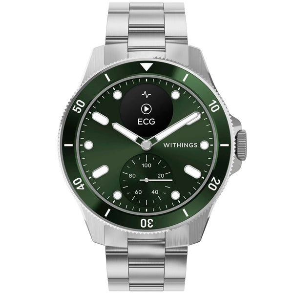 Withings ScanWatch Nova - Premium Health Smartwatch with ECG & SpO2 - Green | 78-HWA10-model 8-All-Int