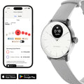 Withings ScanWatch Light - Health Tracking Watch with Heart Rate & SpO2 - White | 78-HWA11-model 3-All-Int