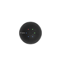 Hyperice Hypersphere Go black vibrating massage ball — studio view