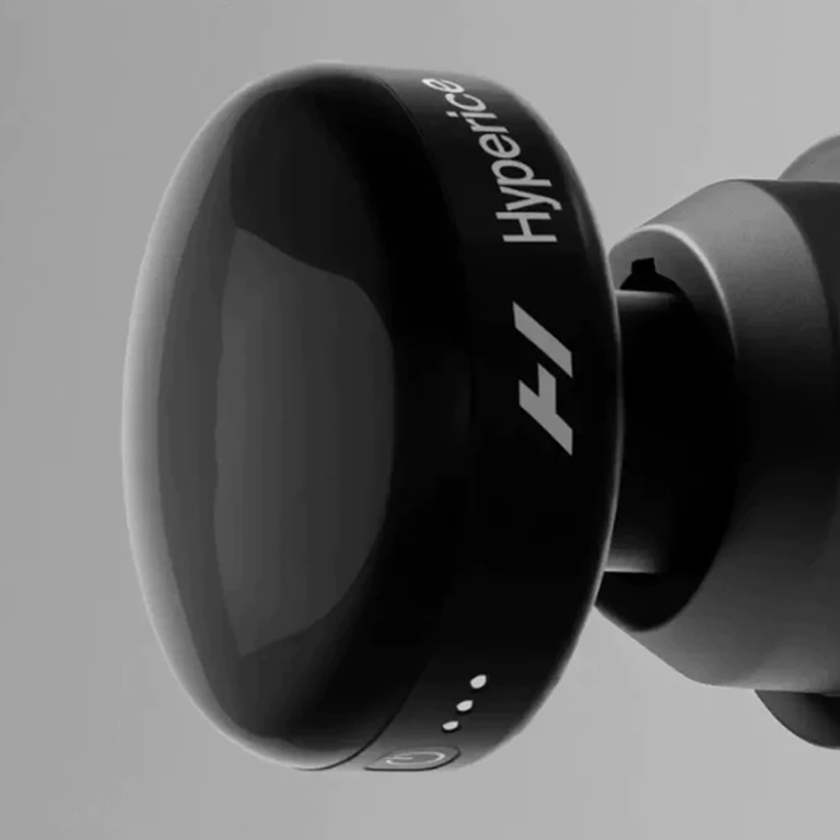 Hyperice Hypervolt Heated Head Attachment black product view