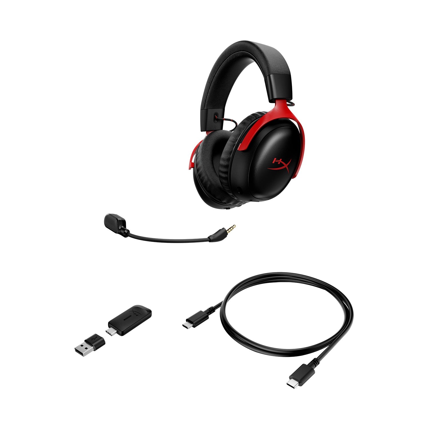 HyperX Cloud III S Wireless Black-Red Gaming Headset | 259-A59Z0AA