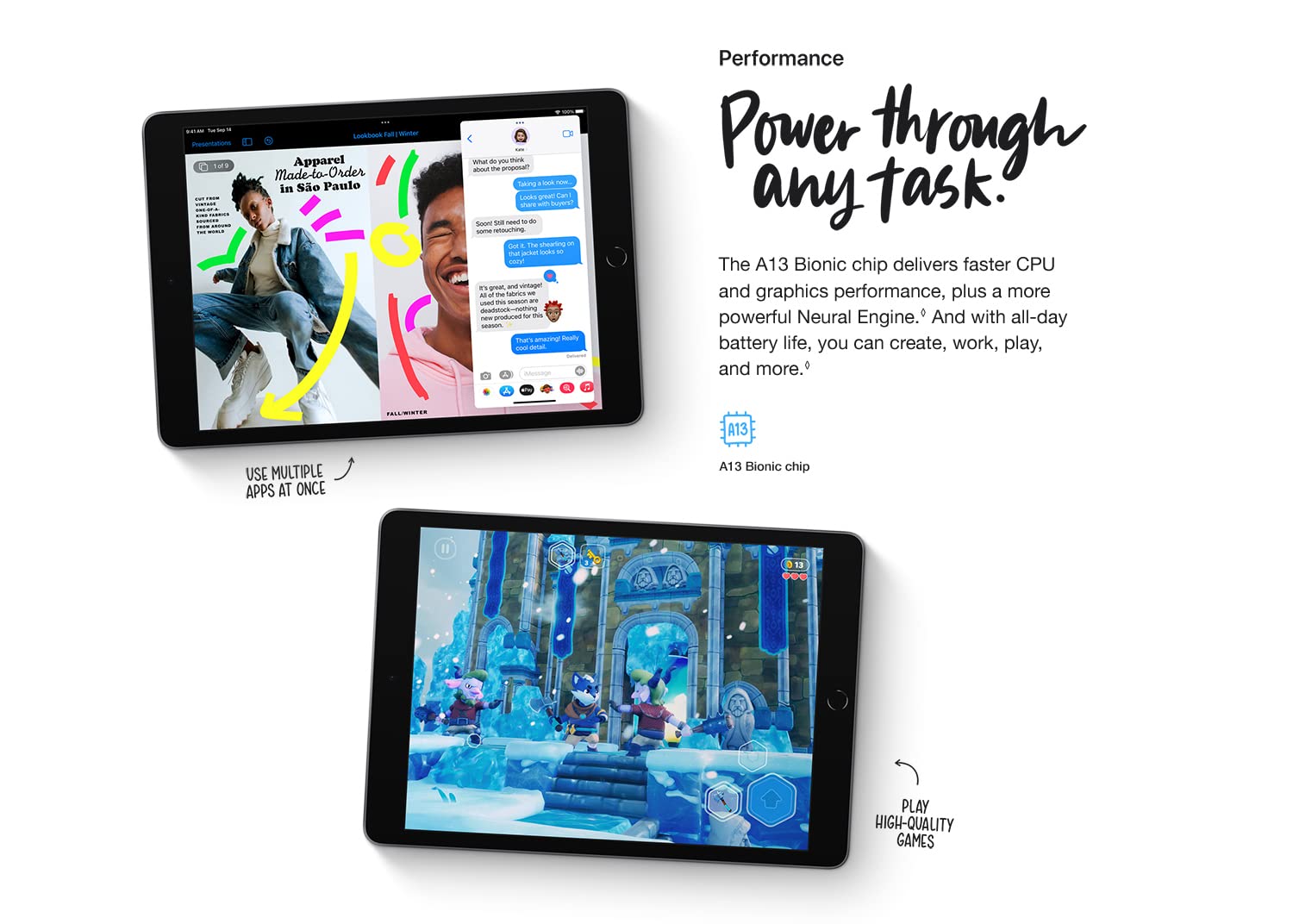 Apple iPad 9th Generation 10.2" 64GB Wi-Fi Tablet | Refurbished