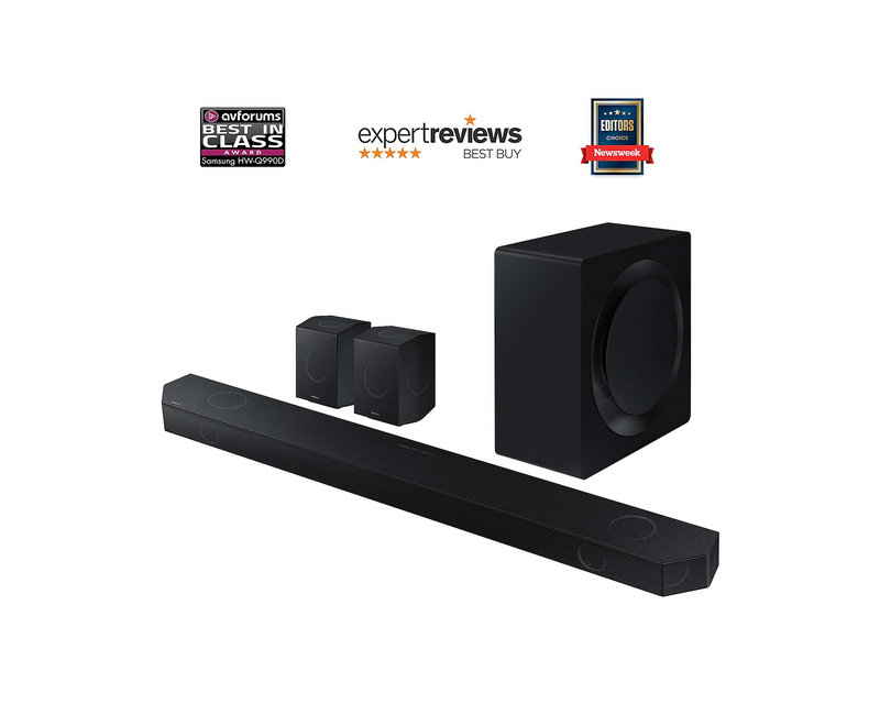 Samsung Q990D Q-Series 11.1.4ch Cinematic Soundbar Speakers | HW-Q990D/XU