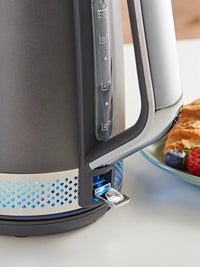 Morphy Richards Illumination 1.7L Grey Jug Kettle - Titanium | 108022