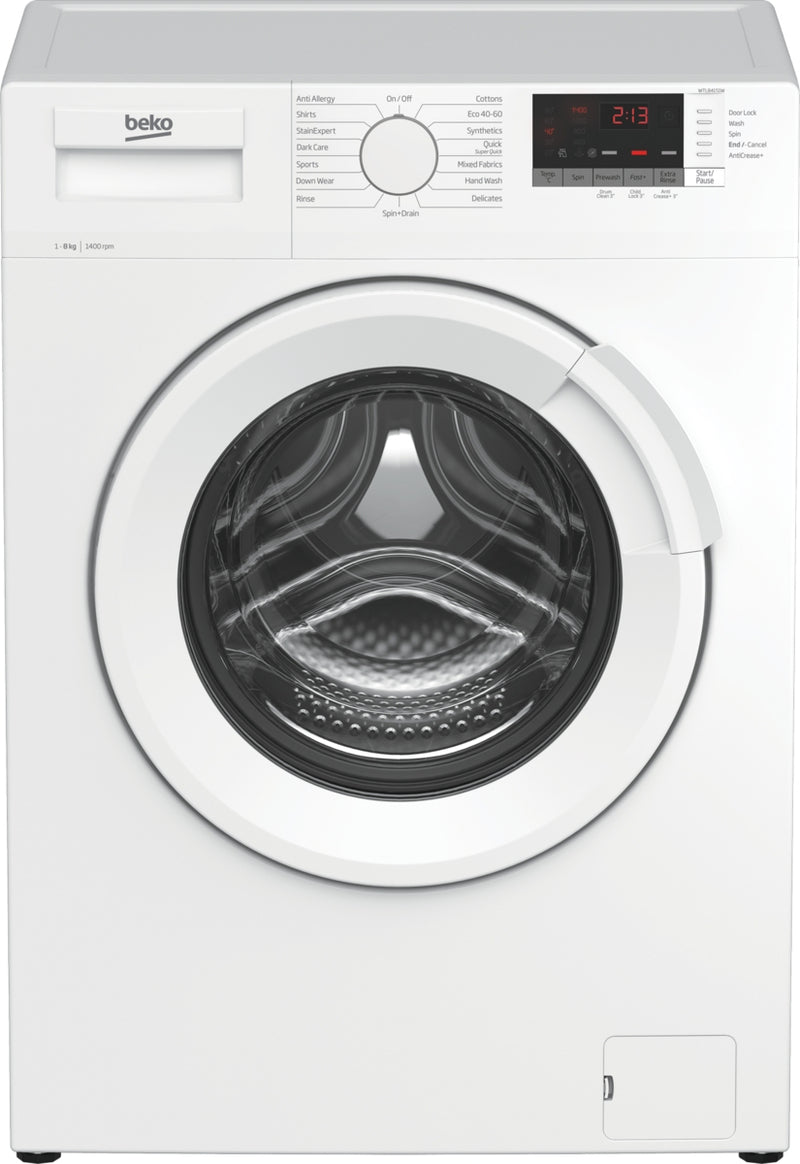 Beko Freestanding 8kg 1400rpm Washing Machine with RecycledTub™ | WTL84151W