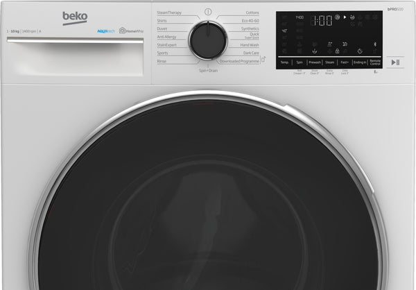 Beko Freestanding 10kg 1400rpm Washing Machine AquaTech RecycledTub | B5W51041A