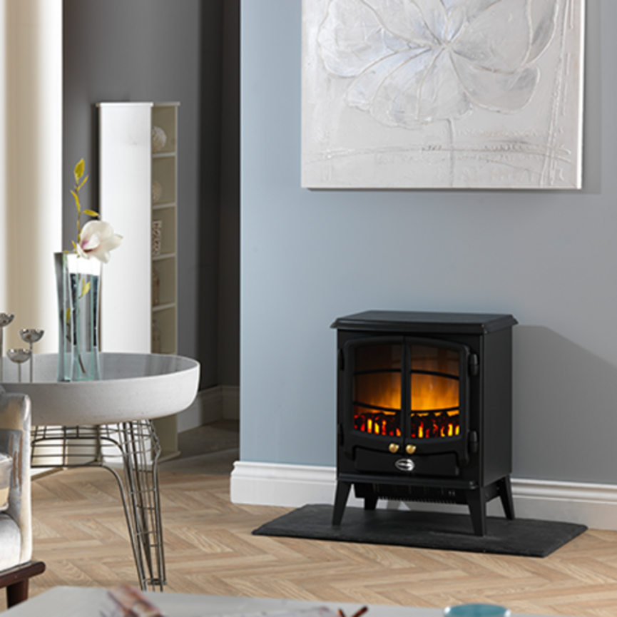 Dimplex 2kW Electric Optiflame Stove | EWT20 - in a living room