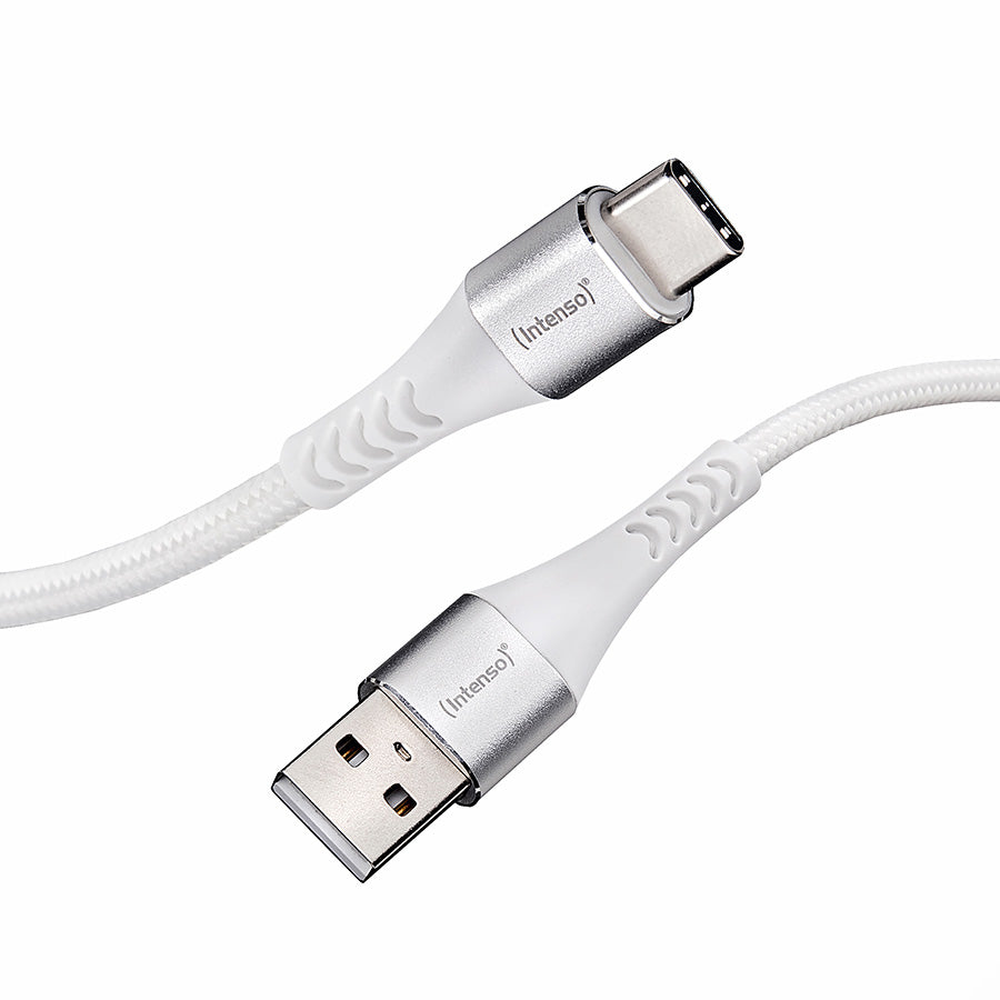 Intenso A315C USB-A to USB-C Nylon Cable 1.5m 60W - White - view 5