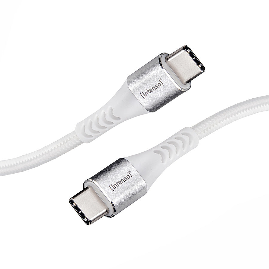 Intenso C315C USB-C to USB-C Nylon Cable 1.5m 60W - White - view 3