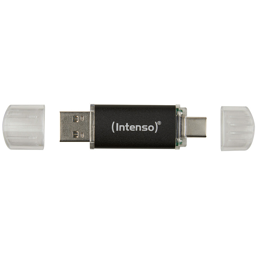 Intenso Twist Line 512GB USB 3.2 Dual Flash Drive, USB-C & USB-A - Anthracite - view 3