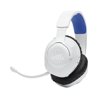 JBL Quantum 360P 40mm Driver Console Wireless Gaming Headset - White & Blue | JBLQ360PWLWHTBLU JBL Headphones Euronics Ireland