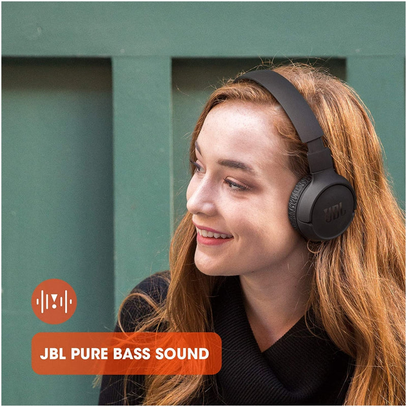 JBL TUNE 510BT On-Ear Wireless Bluetooth Headphones | JBLT510BTBLKEU