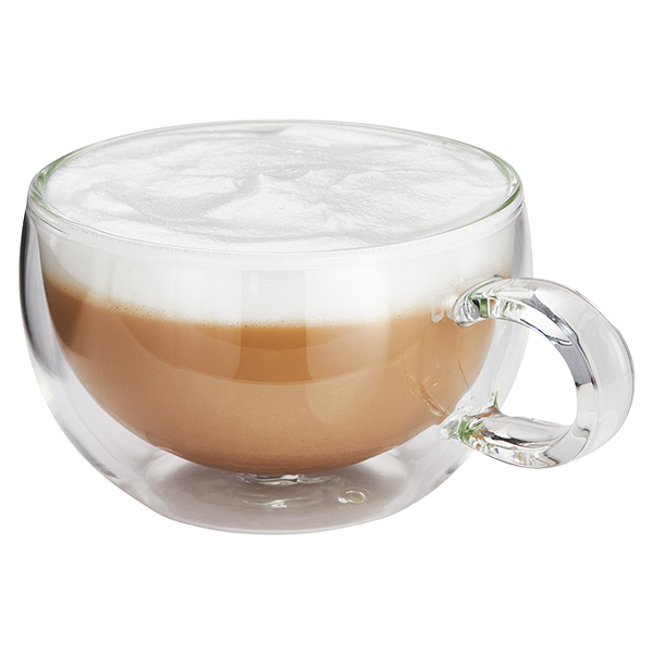 Judge JDG62 Duo Form cappuccino glass set, 250ml product image 1