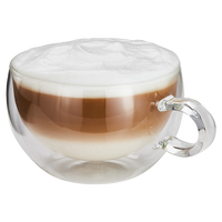 Judge JDG64 Duo Form latte glass set, 325ml product image 1