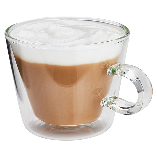 Judge JDG68 Duo Flare cappuccino glass set, 250ml product image 1