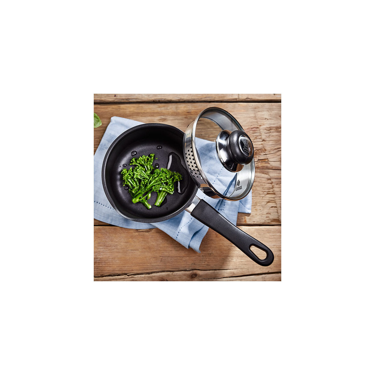Judge J305EA 16cm Vista non-stick draining saucepan product image 4