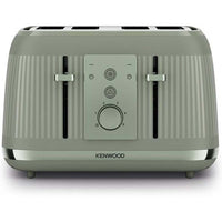 Kenwood Dusk 4 Slice Toaster in Olive Green | TFP30.000GN Kenwood Toaster Euronics Ireland