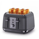 Kenwood Dusk 4 Slice Toaster | TFP30.000GY Kenwood Toaster Euronics Ireland