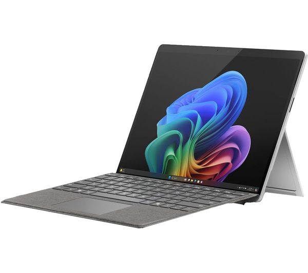 MICROSOFT 13" Surface Pro, Copilot+ PC - Snapdragon X Plus, 256 GB SSD, Platinum | ZHX-00003