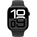 Apple Watch Series 10 GPS 46mm Jet Black Aluminium Case with Black Sport Band - M/L | MWWQ3QA/A Apple Smartwatch Euronics Ireland