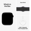 Apple Watch Series 10 GPS 46mm Jet Black Aluminium Case with Black Sport Band - M/L | MWWQ3QA/A Apple Smartwatch Euronics Ireland
