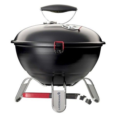 Landman Piccolino Portable Charcoal BBQ - Black | 31382