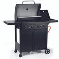 Landmann Rexon 4.1 62cm Cast Iron Gas BBQ with Side Burner | 22160 Landmann Outdoor Grill Euronics Ireland