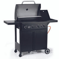 Landmann Rexon 4.1 62cm Cast Iron Gas BBQ with Side Burner | 22160 Landmann Outdoor Grill Euronics Ireland