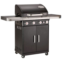 Landmann Rexon 4.1 64cm Cast Iron Gas BBQ with Modulus Cooking System | 12270