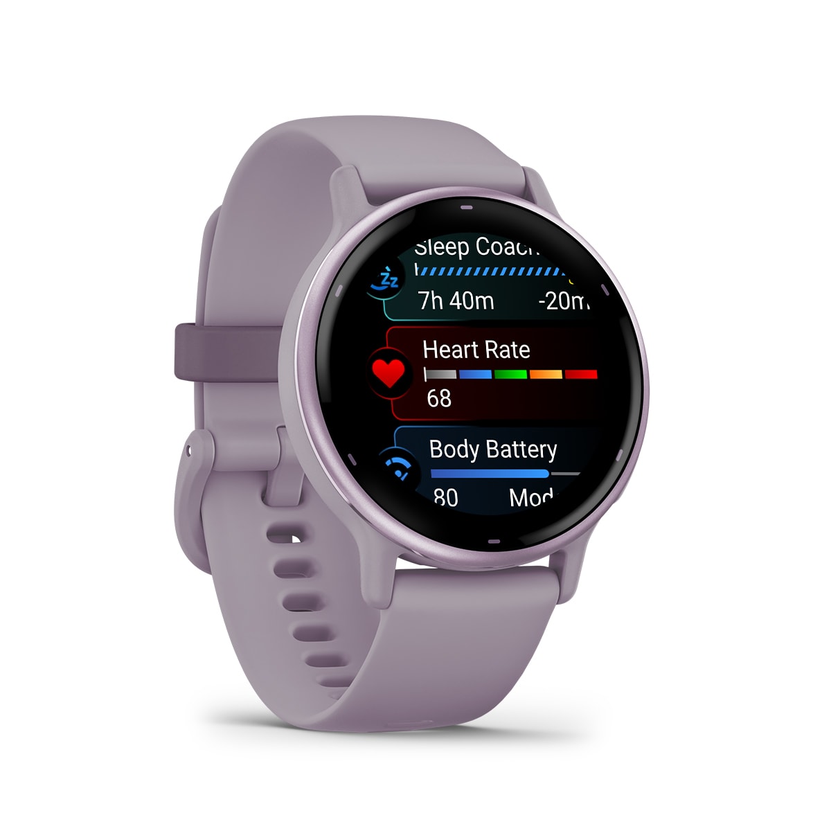 Garmin vivoactive 5 GPS Fitness Smartwatch - angled left-front view