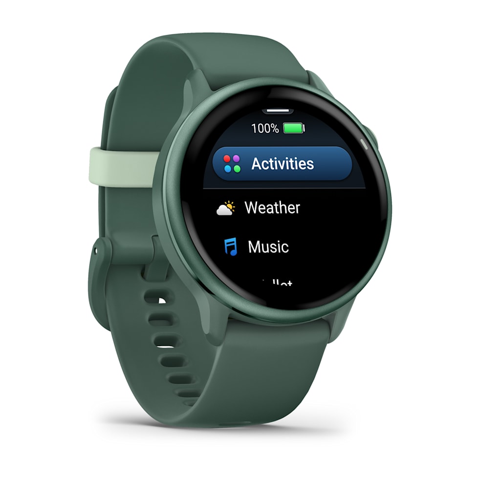 Garmin vívoactive 6 GPS Smartwatch-Jasper Green | 49-GAR-010-02985-02