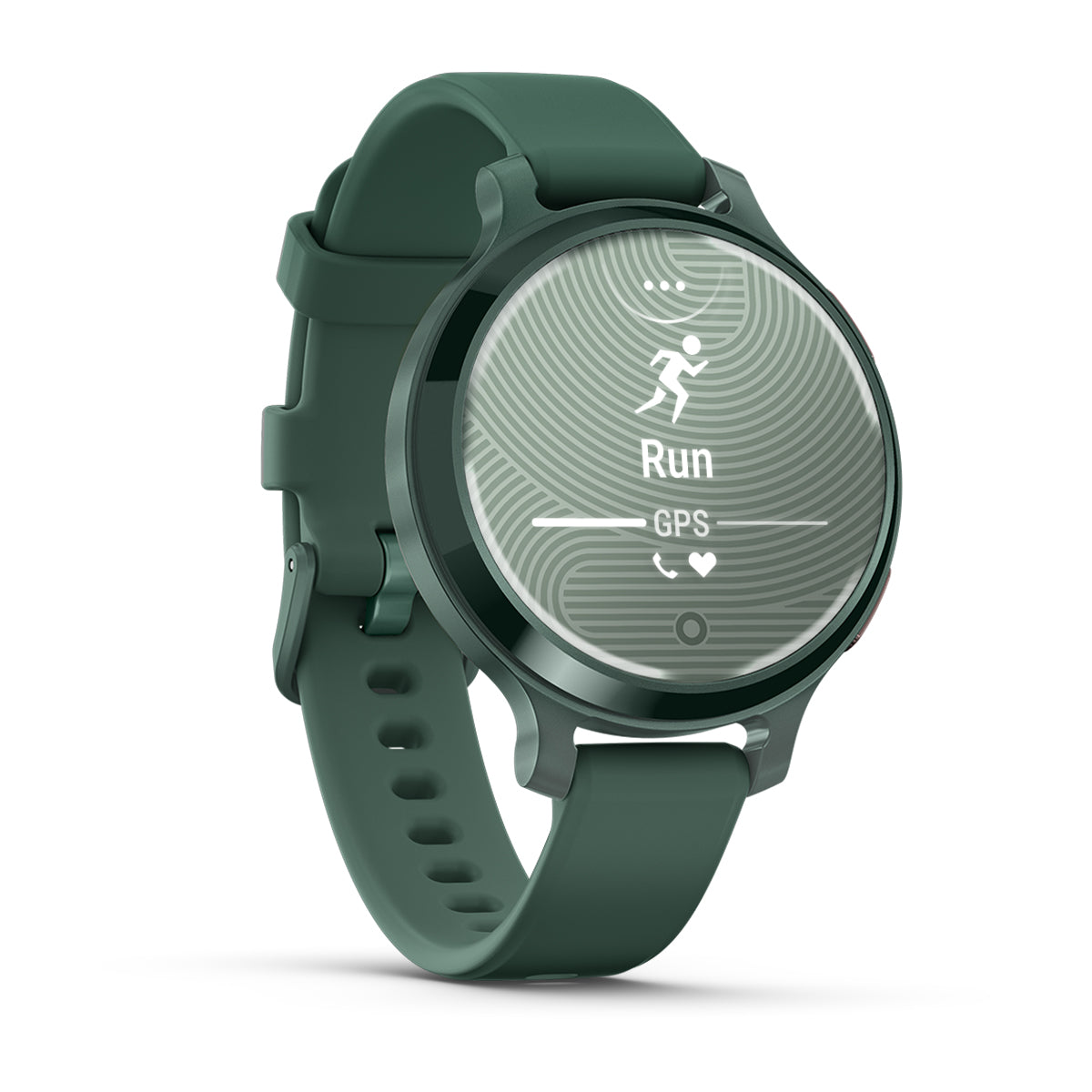 Garmin Lily 2 Active Small GPS Smartwatch - angled front view