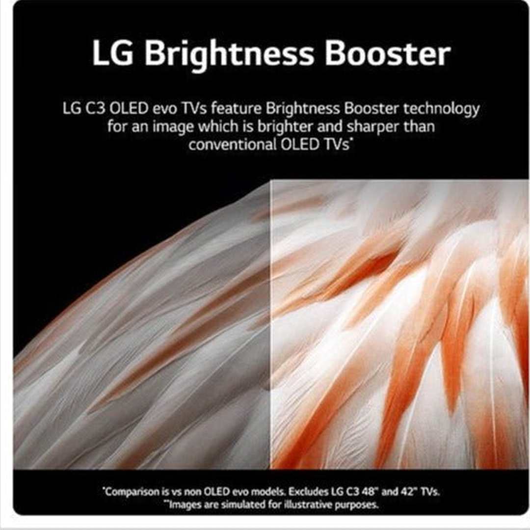 LG 48" C3 OLED EVO 4K Smart Television | OLED48C34LA.AEK LG TV Euronics Ireland