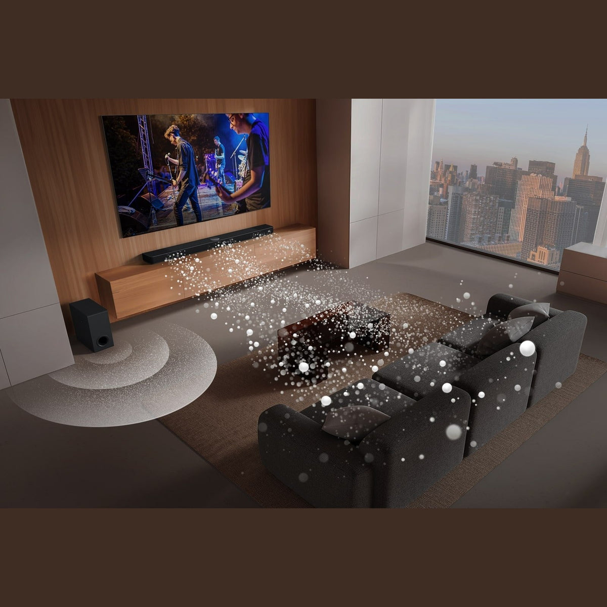 LG Cinematic 3.1 Channel Soundbar US60T | US60T.AGBRLLK LG Soundbar Euronics Ireland