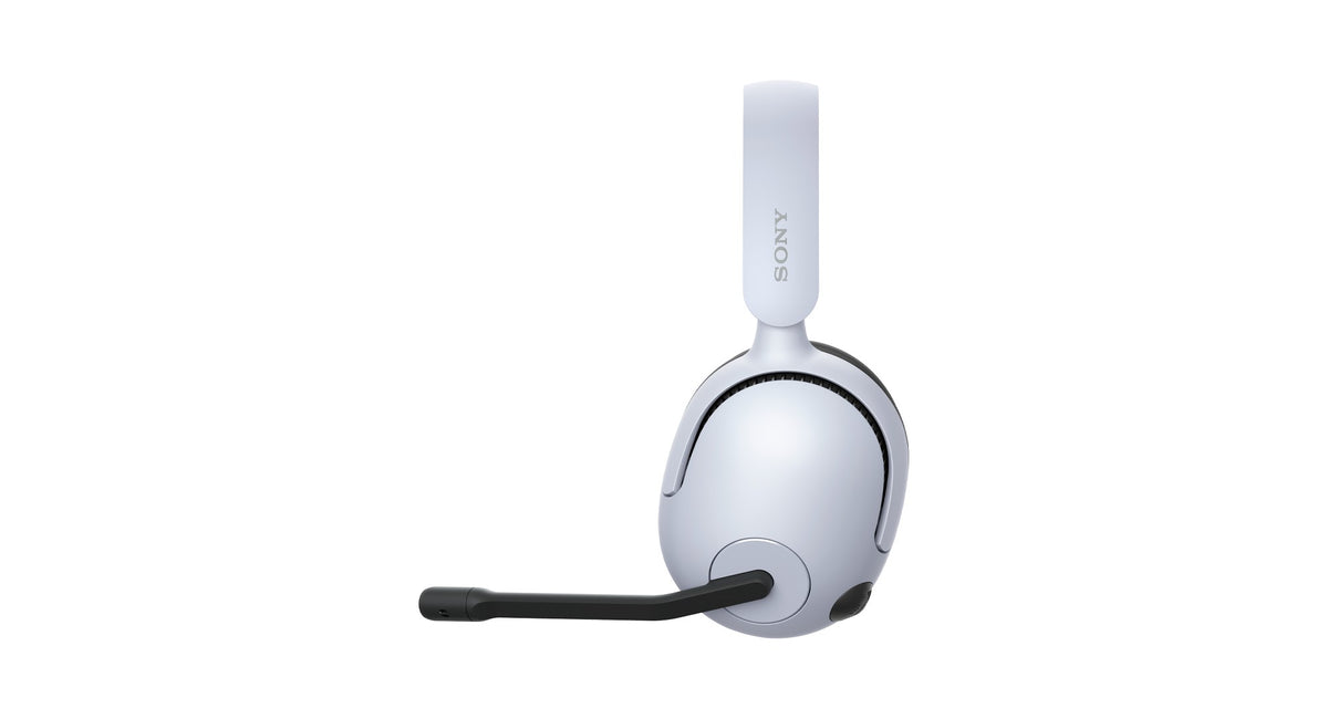 Sony INZONE H5 Wireless Gaming Headset - White - profile view