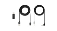 Sony INZONE H5 Wireless Gaming Headset - White - USB dongle and cables