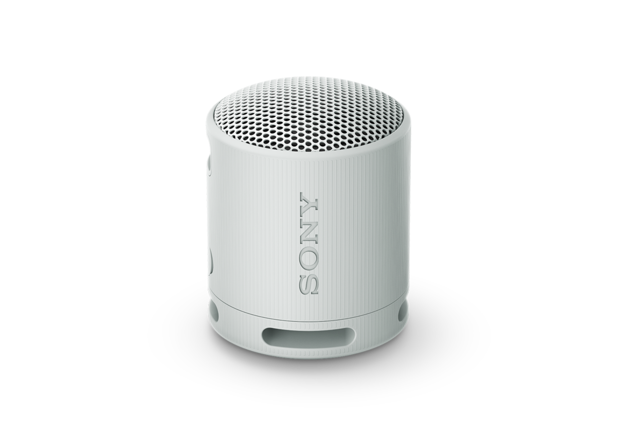 Sony SRS-XB100 Portable Bluetooth Speaker - Light Grey - product view