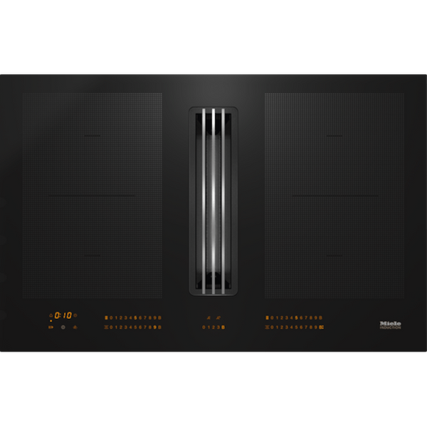 Miele 80cm Induction hob with Integrated Extraction | KMDA7634FL Miele Hob Euronics Ireland