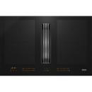 Miele 80cm Induction hob with Integrated Extraction | KMDA7634FL Miele Hob Euronics Ireland