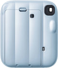 FUJIFILM instax mini 13 Instant Camera Frost Blue - three-quarter view