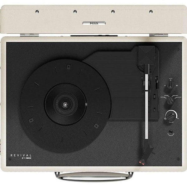 Mixx Revival 55 Stereo Vinyl Record Deck Cream | MRRP-55-CM-461 Mixx Euronics Ireland