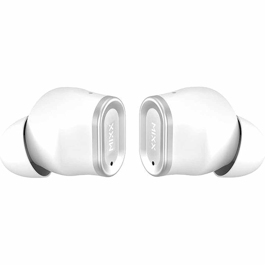 Mixx Streambuds Custom 1 TWS Earphonce Silver White | SBCU-01-SW-363 Mixx Euronics Ireland