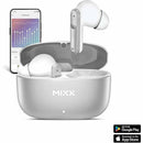 Mixx Streambuds Custom 3 TWS Earphonce Silver White | SBCU-03-SW-369 Mixx Euronics Ireland