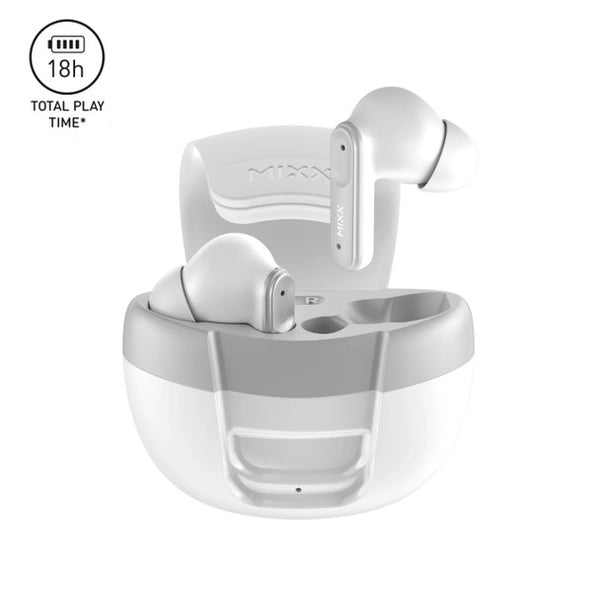 Mixx Streambuds Solo 3 True Wireless Earphones White | SBSO-03-WH-391