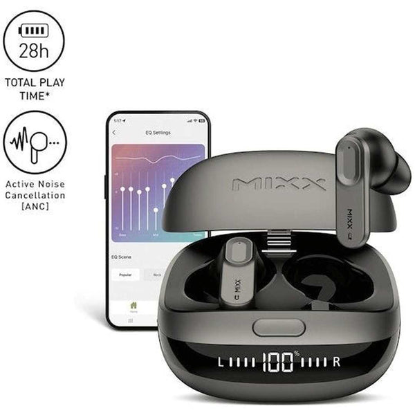 Mixx StreamBuds Ultra ANC TWS Earphones Black | SBUL-ANC-BK-403 Mixx Euronics Ireland