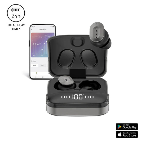 Mixx Streambuds Ultra Dots TWS Earphones Black  | SBUL-DT-BK-371