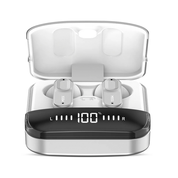 Mixx Streambuds Ultra Mini TWS Earphones Silver White | SBUL-MI-SW-378 Mixx Euronics Ireland